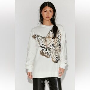 FREE PEOPLE Midnight Sweatshirt NWT